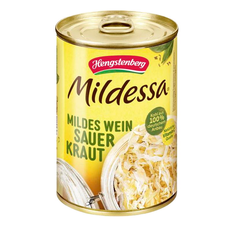 41040 HENGSTENBERG MILDESSA WEINSAUERKRAUT 385GR